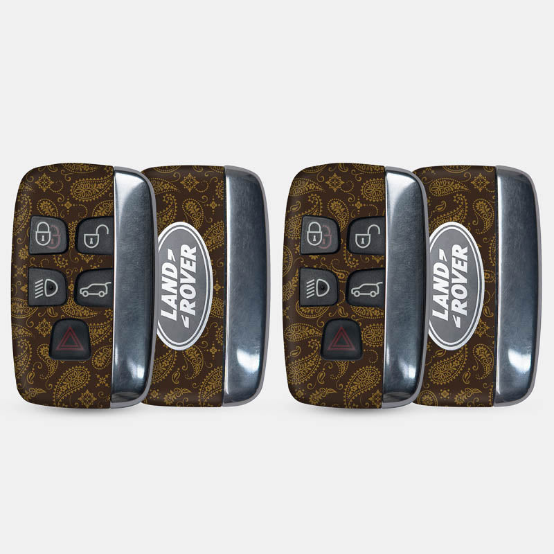 Brown Paisley Key-1 + Key-2