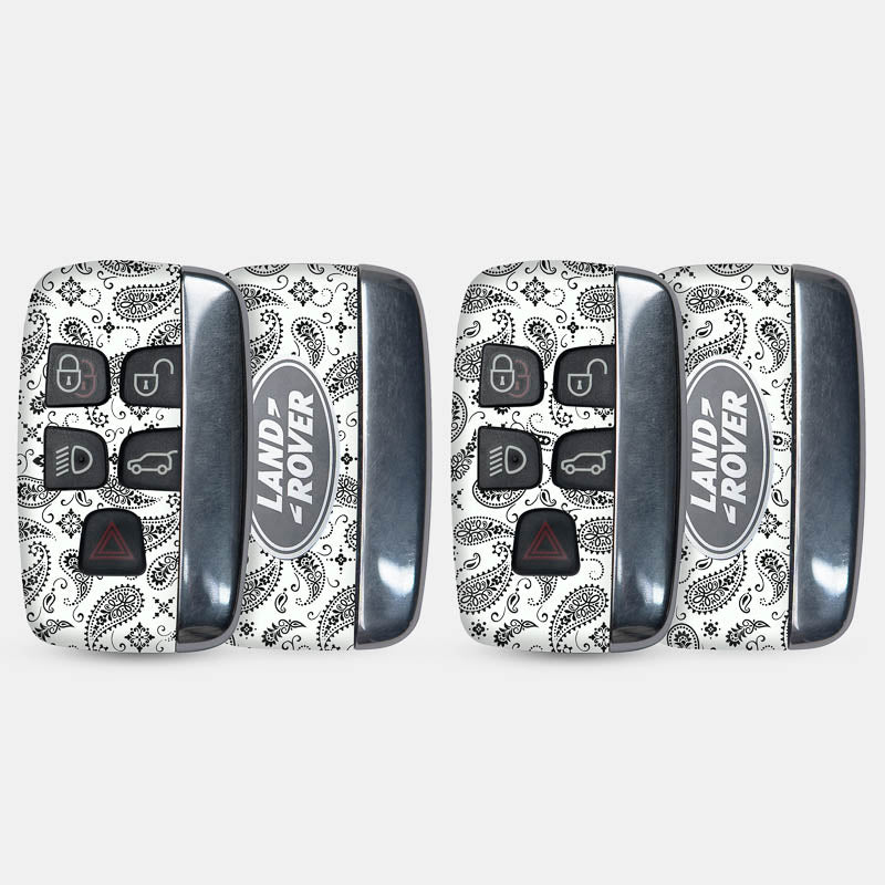 White Paisley Key-1 + Key-2