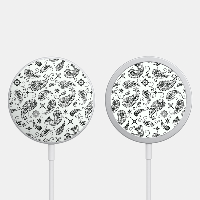 White Paisley Full Body