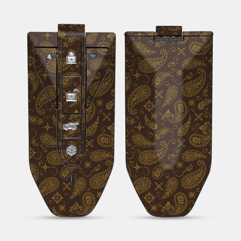 Brown Paisley Key-1