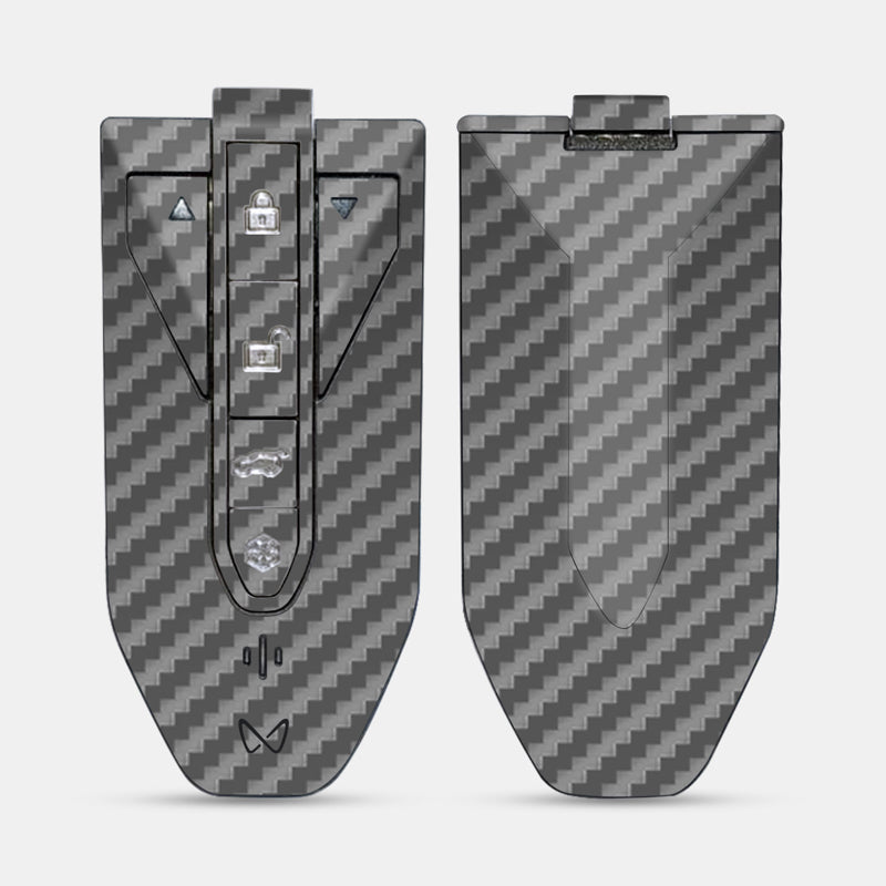 Carbon Fibre Grey Key-1 + Key-2
