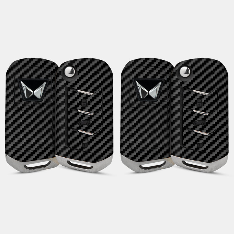 Carbon Fibre Black Key-1 + Key-2