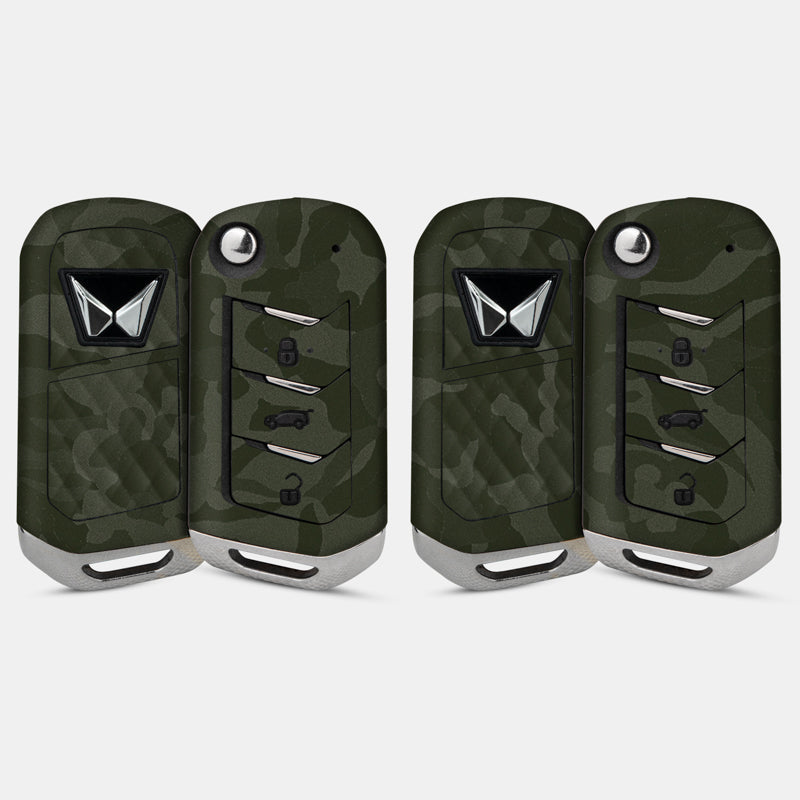 Green Camo Key-1 + Key-2