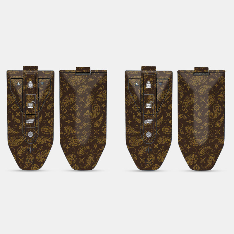 Brown Paisley Key-1 + Key-2