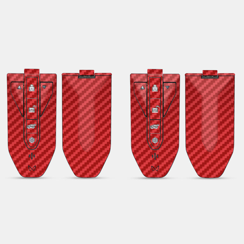 Carbon Fibre Red Key-1 + Key-2