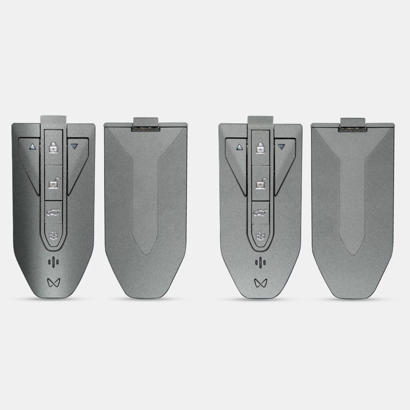 Satin Metiorite Silver Key-1 + Key-2