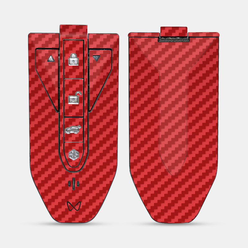Carbon Fibre Red Key-1