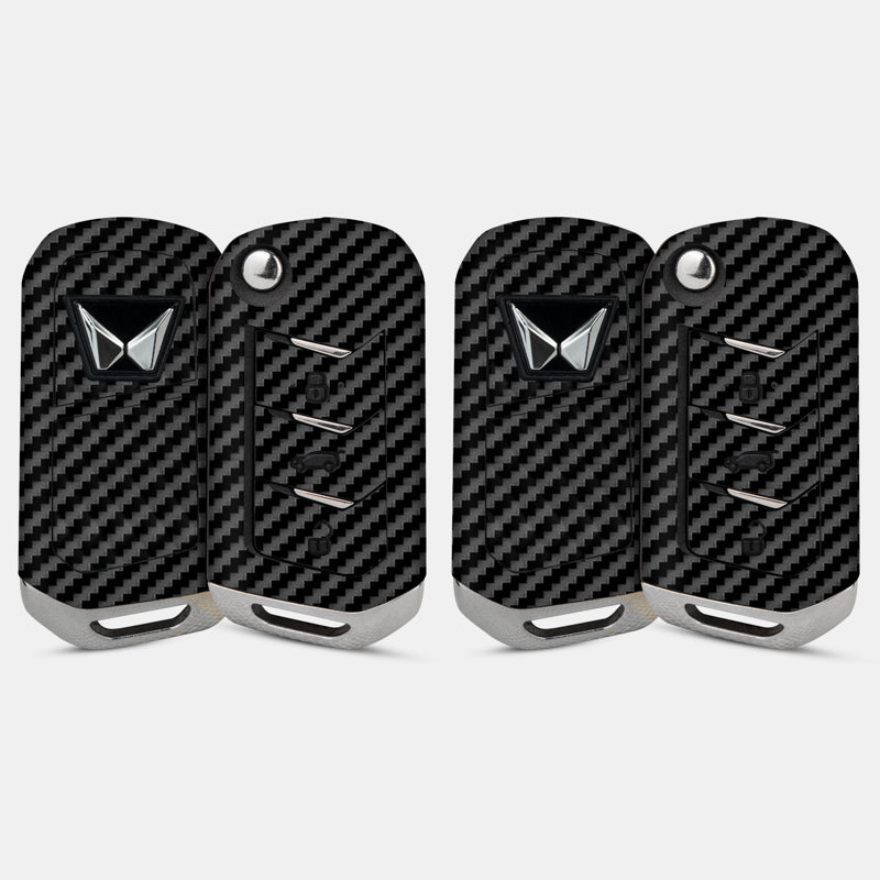 Carbon Fibre Black Key-1 + Key-2
