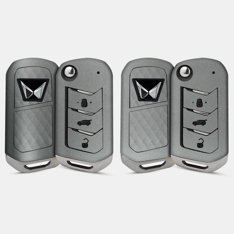 Satin Metiorite Silver Key-1 + Key-2