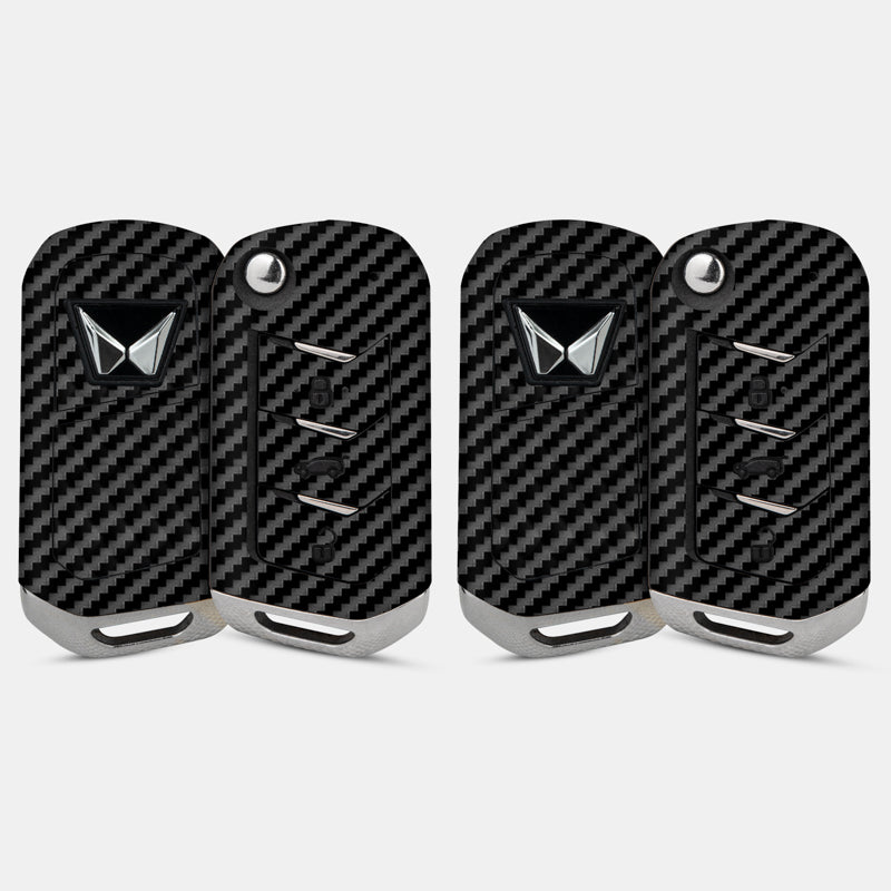 Carbon Fibre Black Key-1 + Key-2