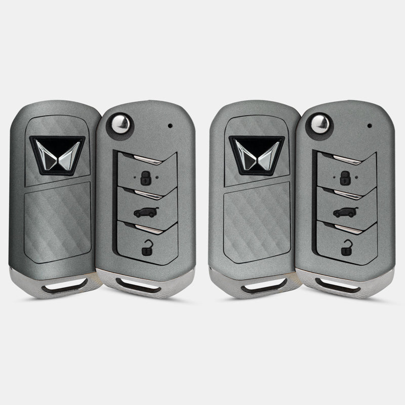 Satin Metiorite Silver Key-1 + Key-2