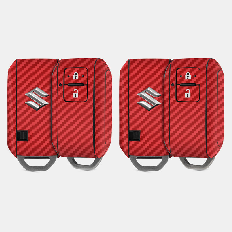 Carbon Fibre Red Key-1 + Key-2