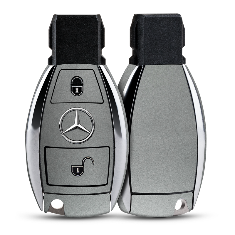 Satin Metiorite Silver Key-1