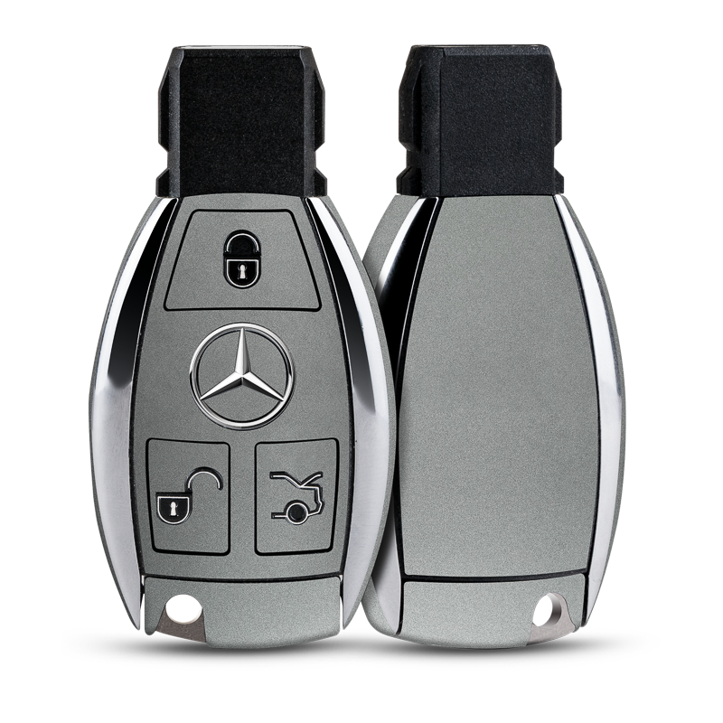 Satin Metiorite Silver Key-1