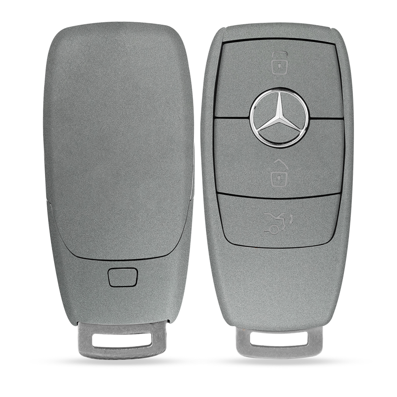 Satin Metiorite Silver Key-1