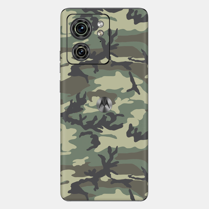Forest Camo Glass Back