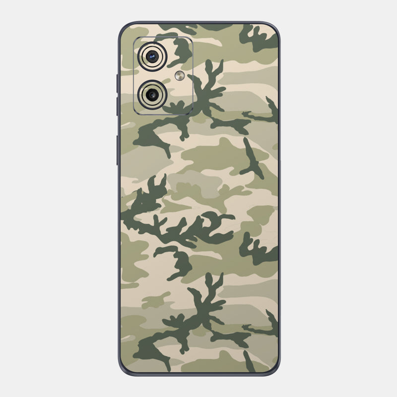 Military Camo Glass Back