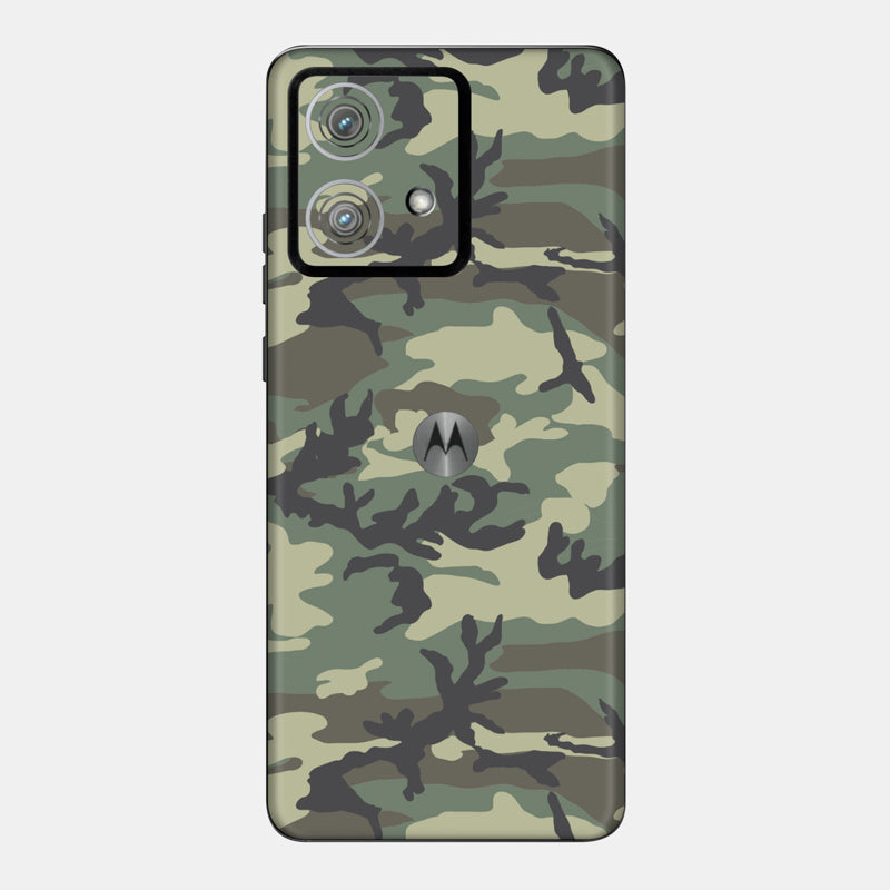 Forest Camo Glass Back