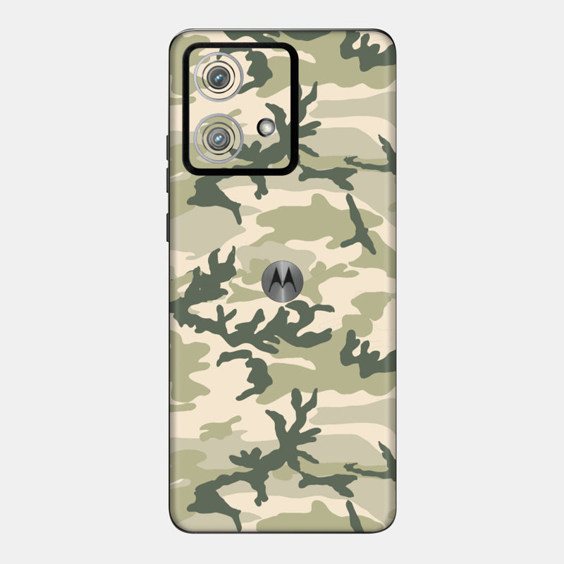 Military Camo Glass Back
