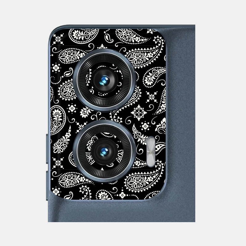 Black Paisley Pack of 2