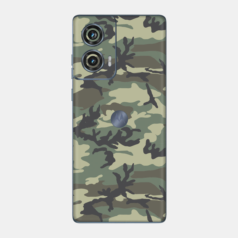 Forest Camo Glass Back