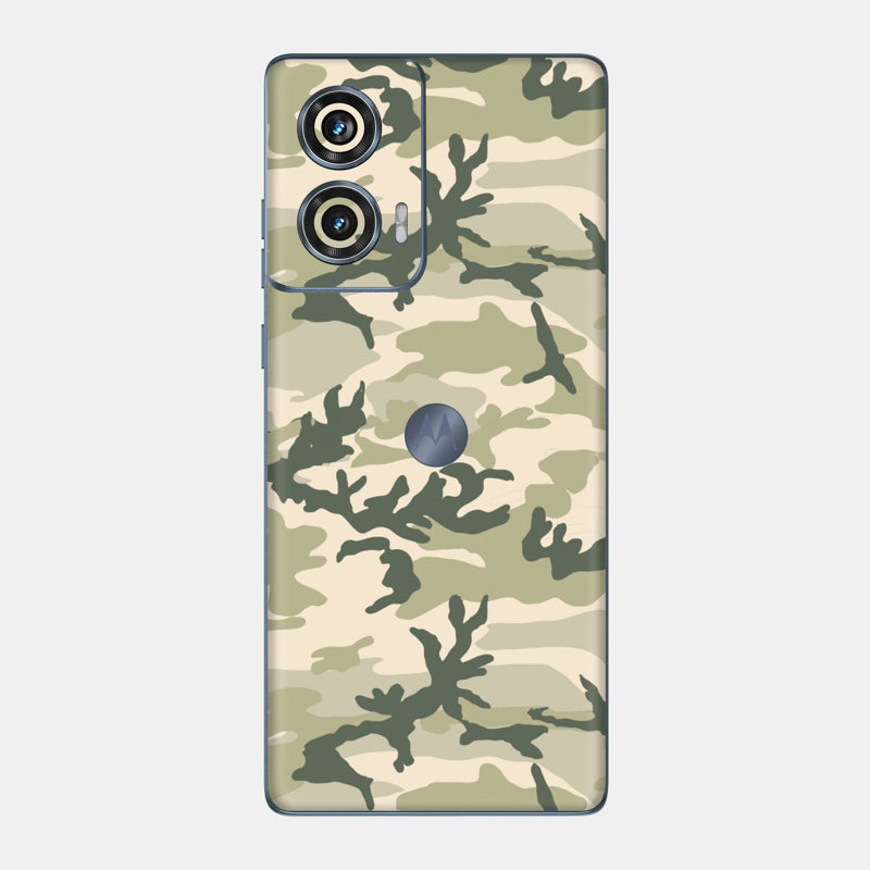 Military Camo Glass Back