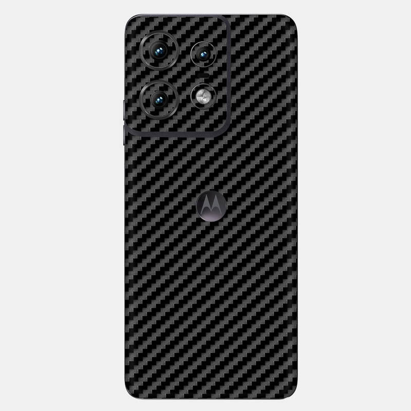 Carbon Fibre Black Glass Back