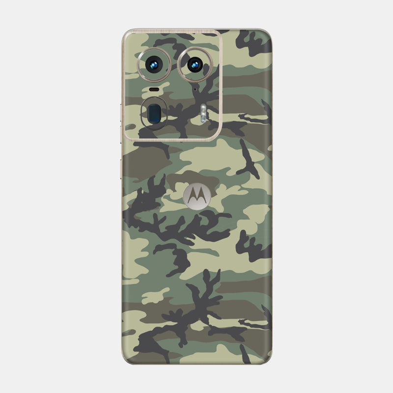 Forest Camo Glass Back
