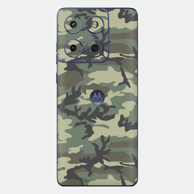 Forest Camo Glass Back