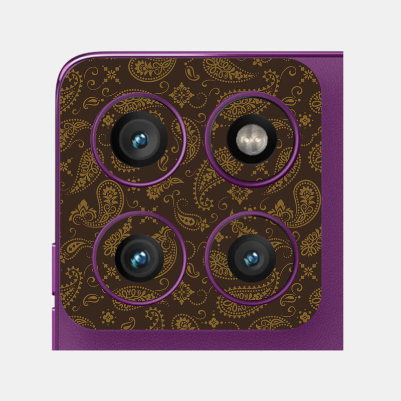 Brown Paisley Pack of 2