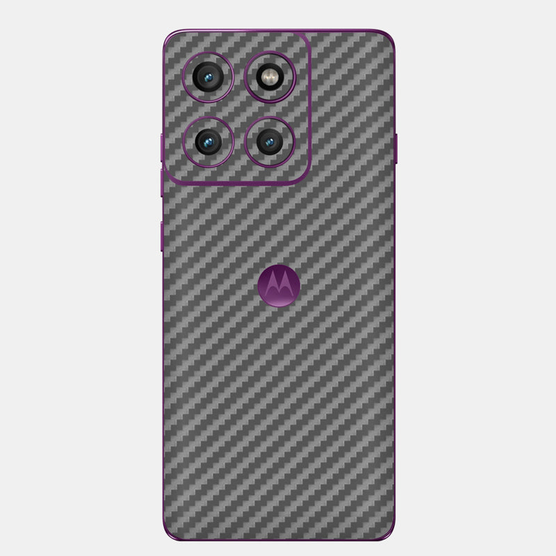 Carbon Fibre Grey Glass Back