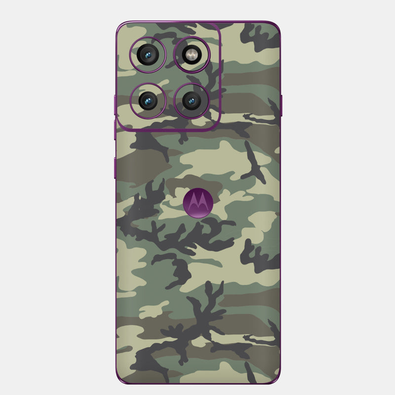 Forest Camo Glass Back