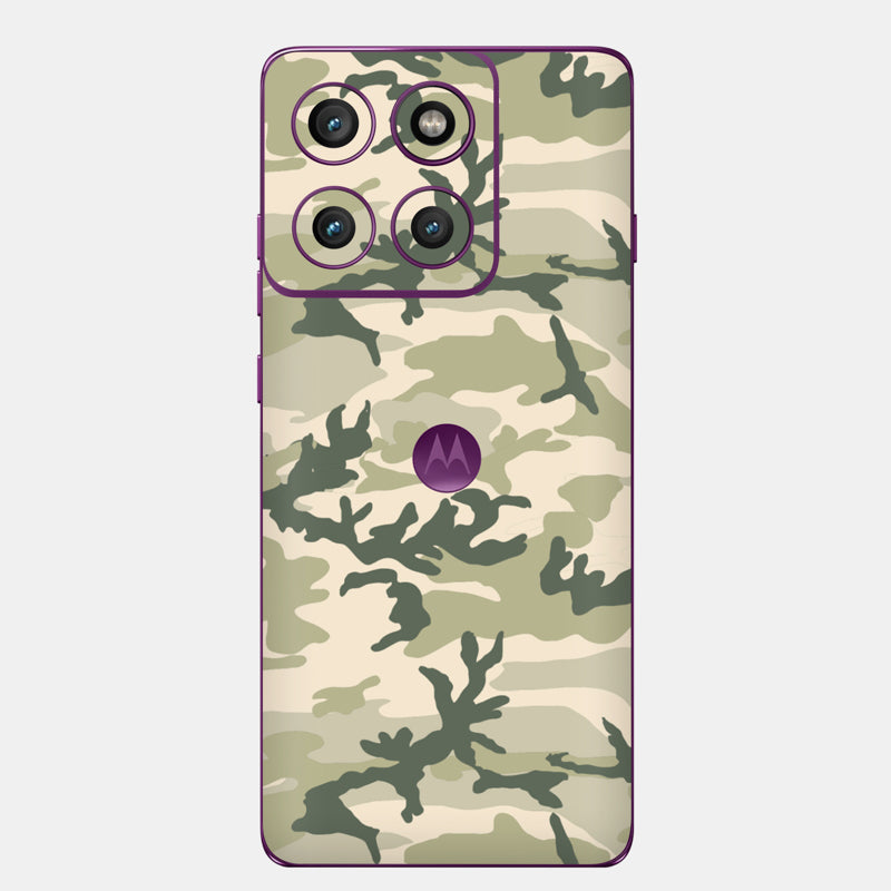 Military Camo Glass Back