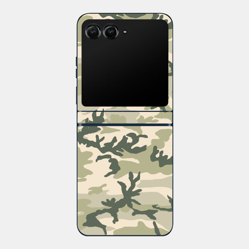 Military Camo Glass Back