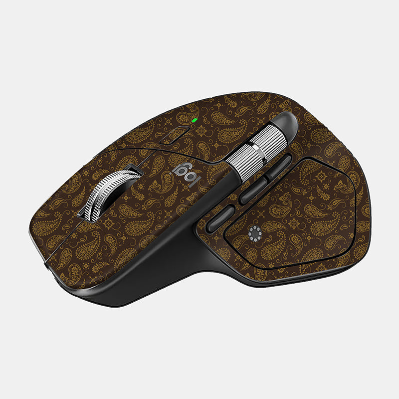 Brown Paisley Full Body