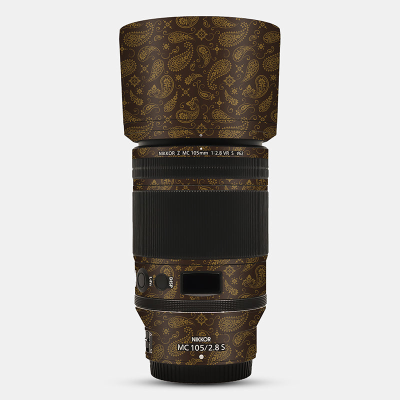 Brown Paisley Full Body