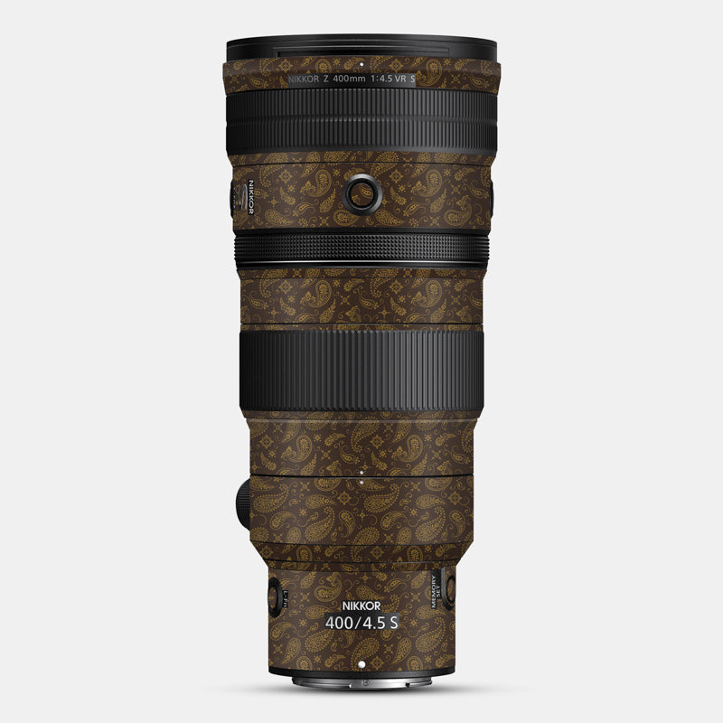 Brown Paisley Full Body