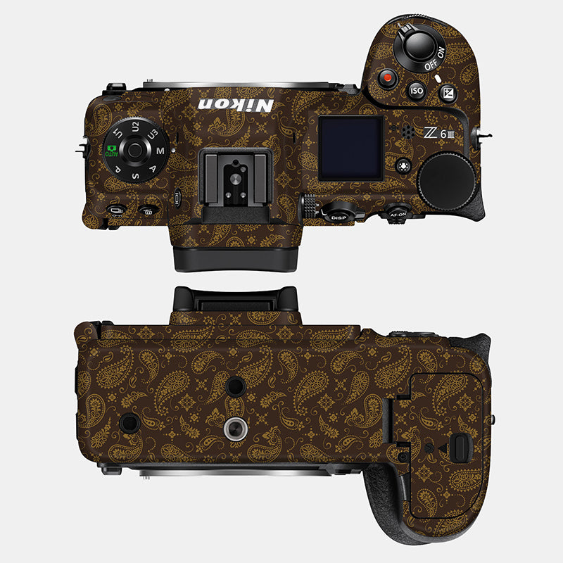 Brown Paisley Full Body