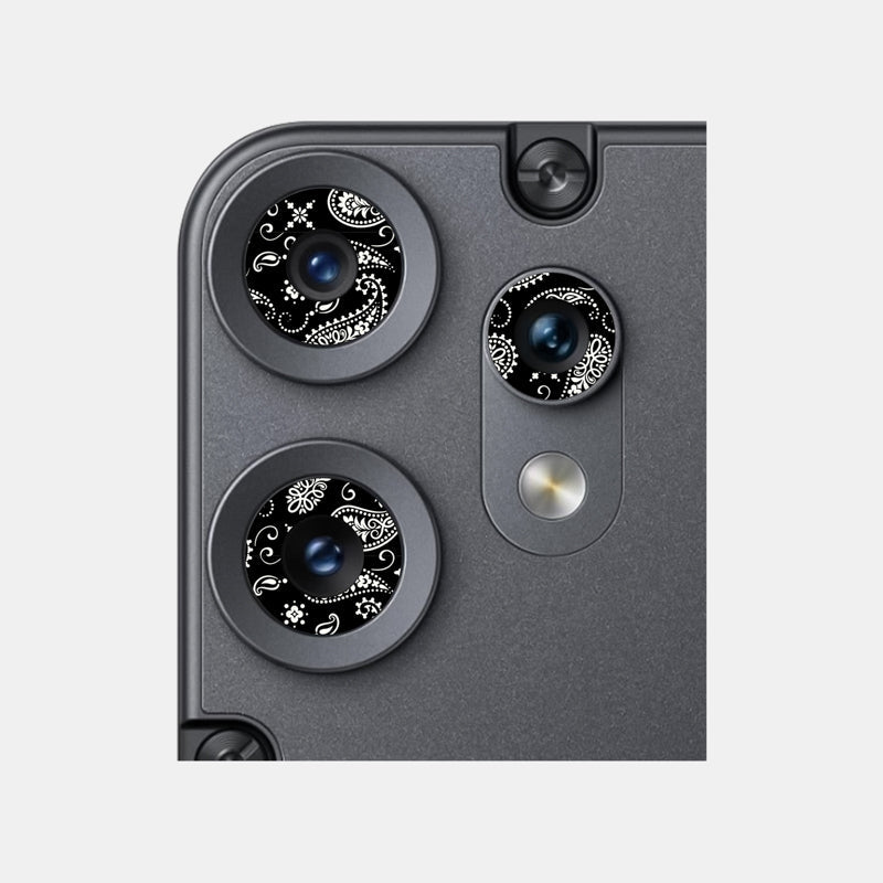 Black Paisley Pack of 2