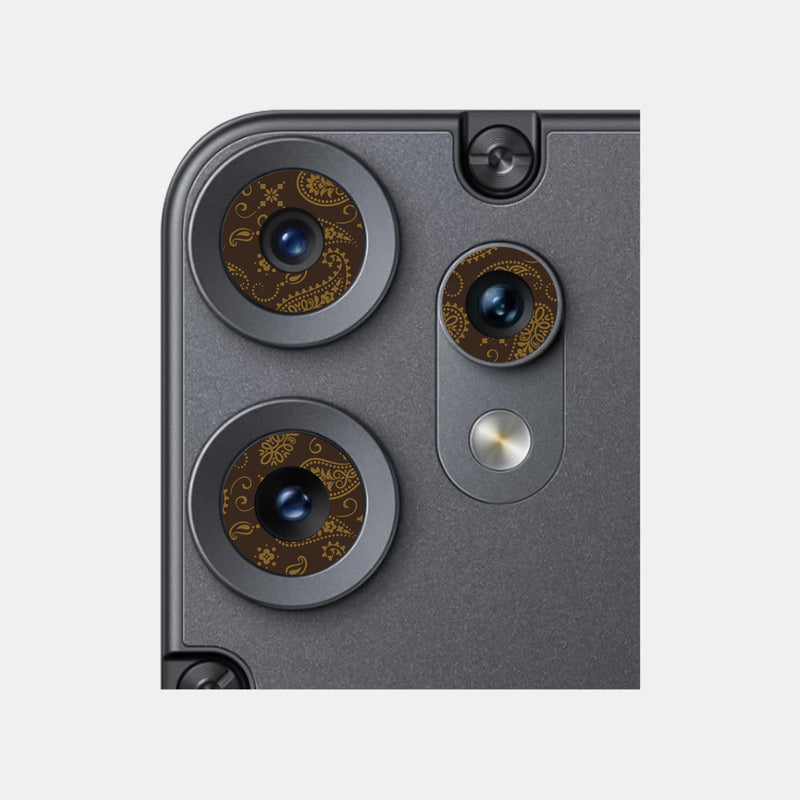 Brown Paisley Pack of 2