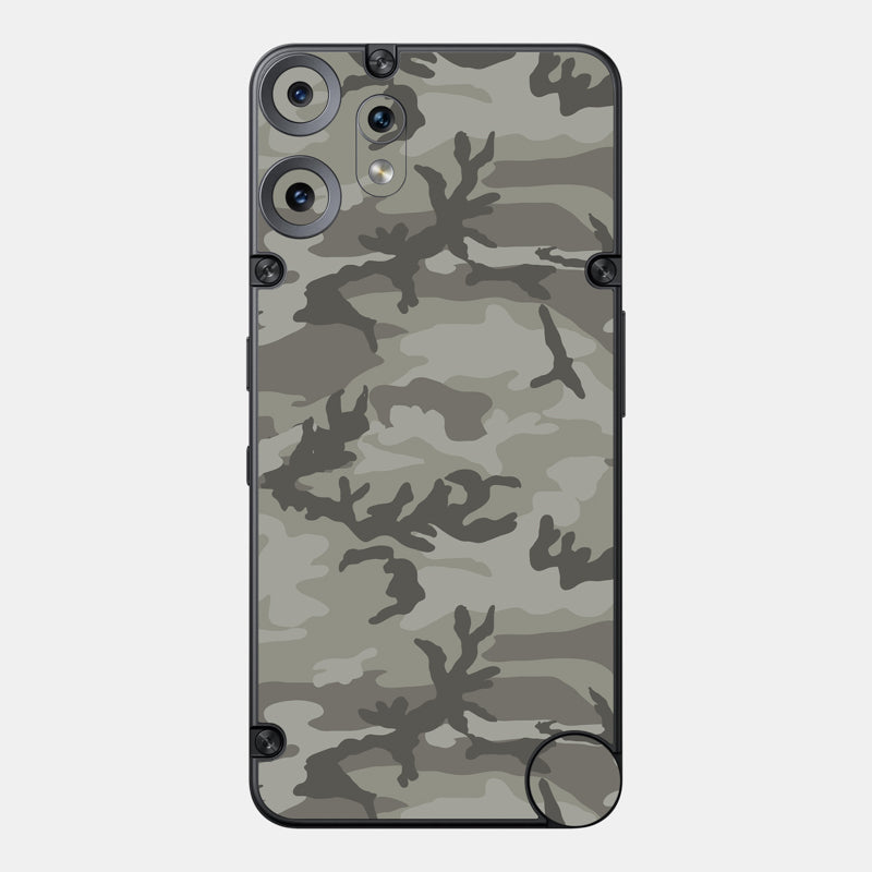 Dessert Camo Glass Back