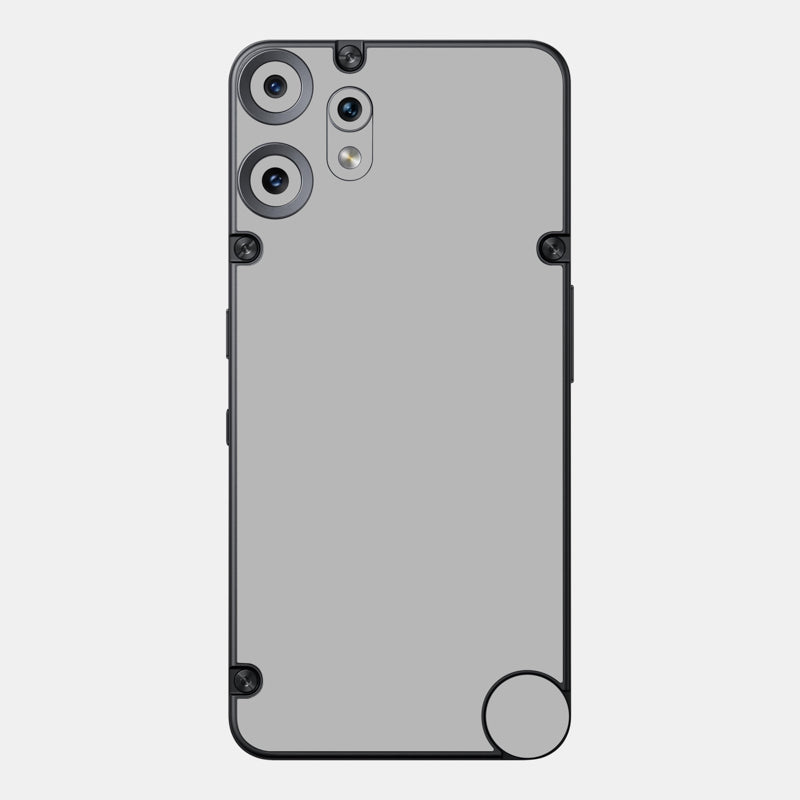 Grey Glass Back