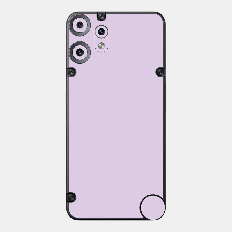 Lilac Glass Back