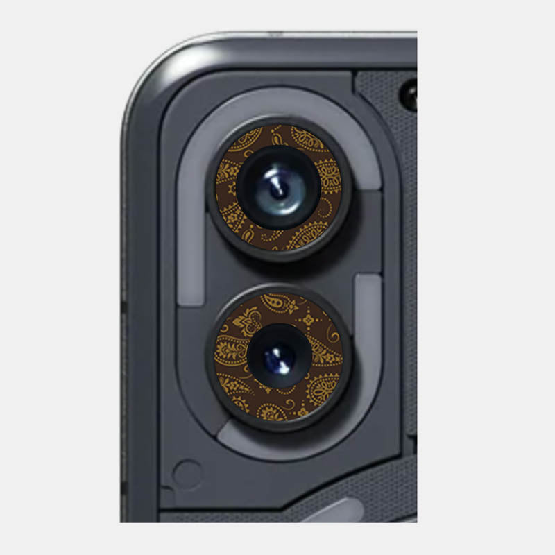 Brown Paisley Pack of 2