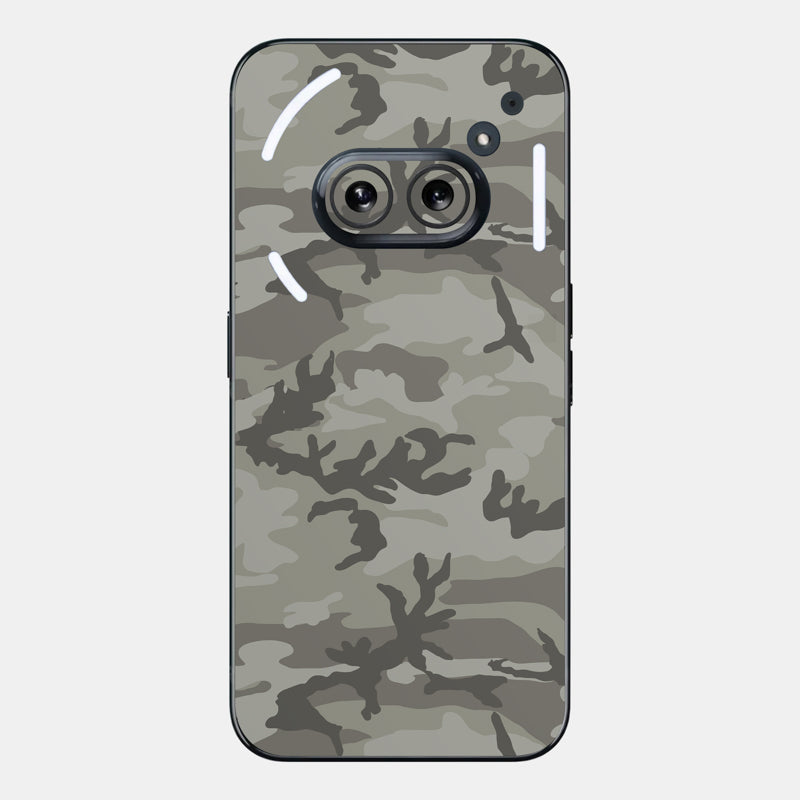 Dessert Camo Glass Back