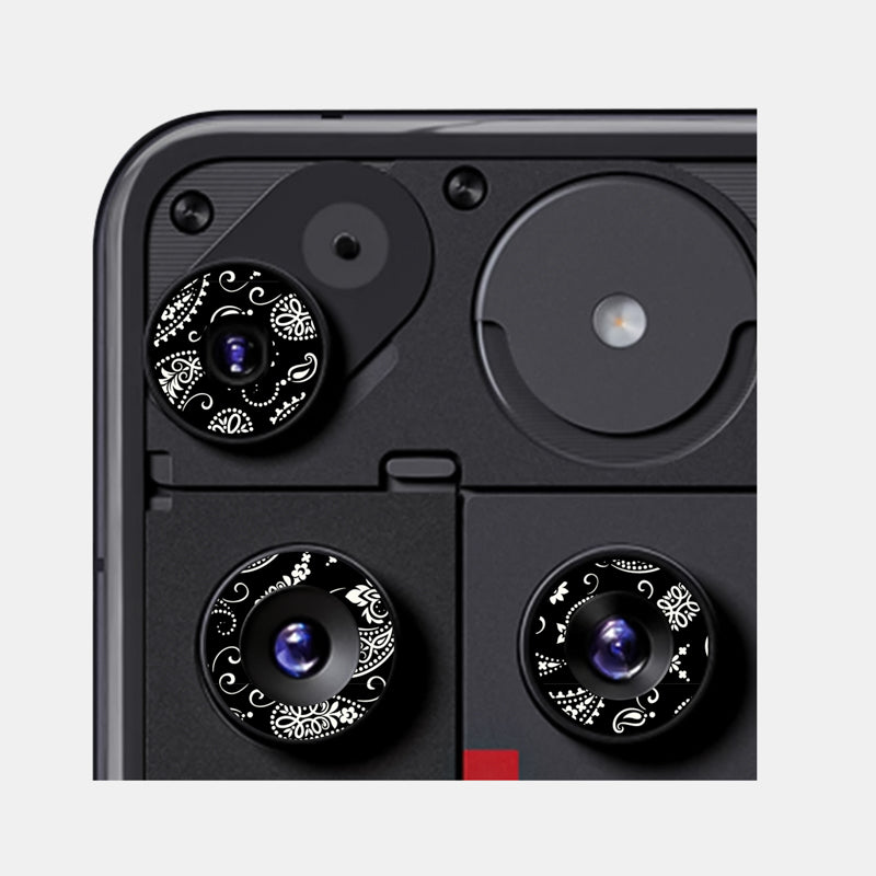 Black Paisley Pack of 2