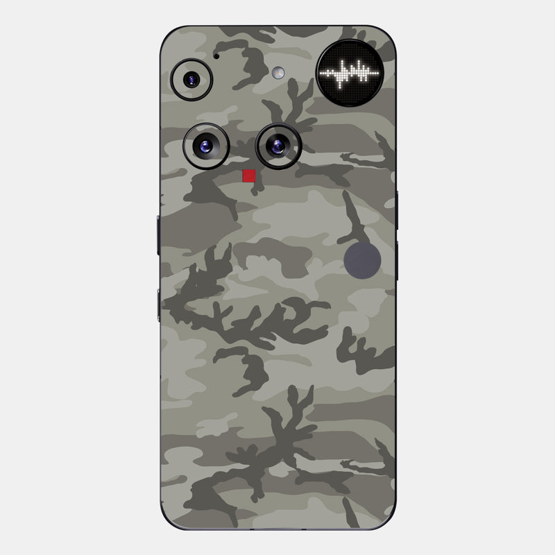 Dessert Camo Glass Back