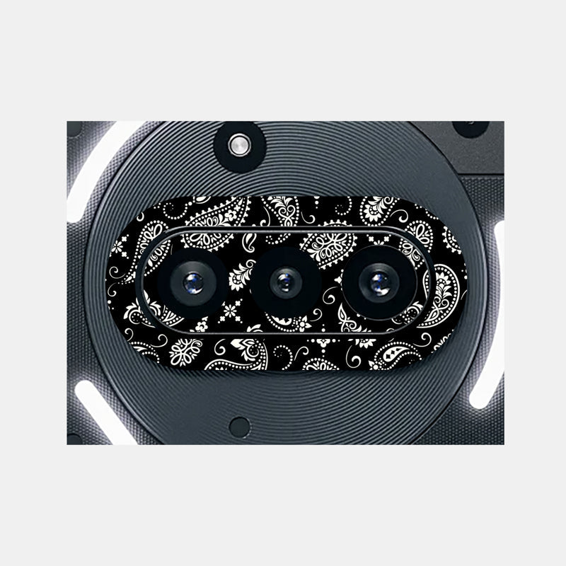 Black Paisley Pack of 2