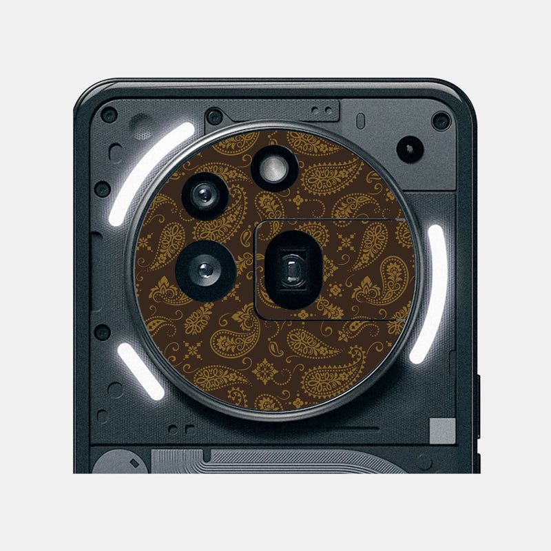 Brown Paisley Pack of 2