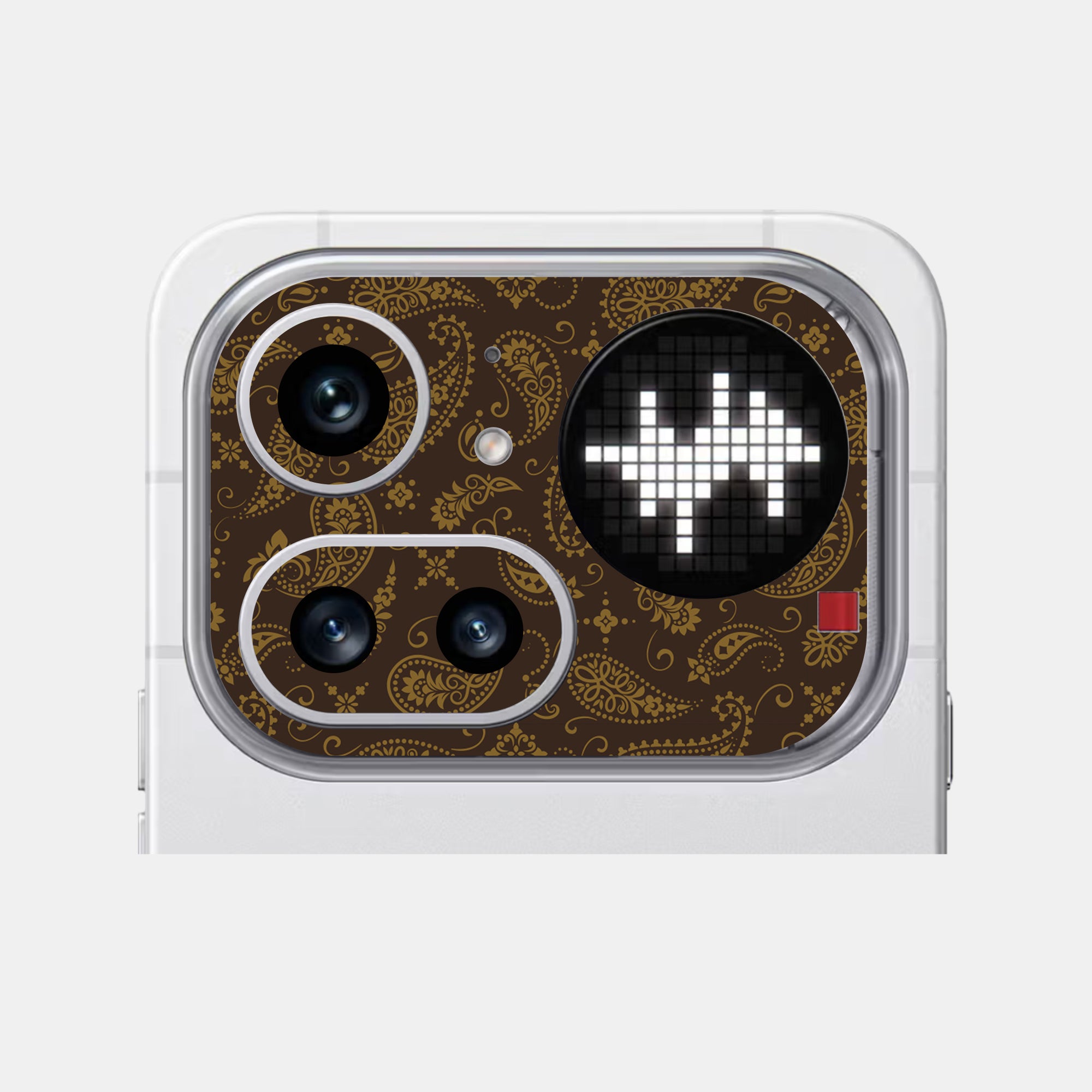 Brown Paisley Pack of 2